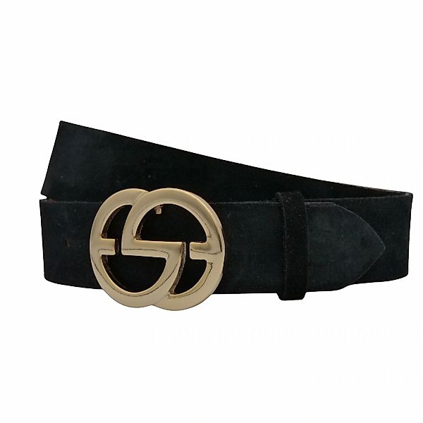 AnnaMatoni Ledergürtel "AnnaMatoni Damen Ledergürtel in hochwertigem Velour günstig online kaufen