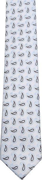 Suitable Krawatte Seide Paisley Hellblau - günstig online kaufen