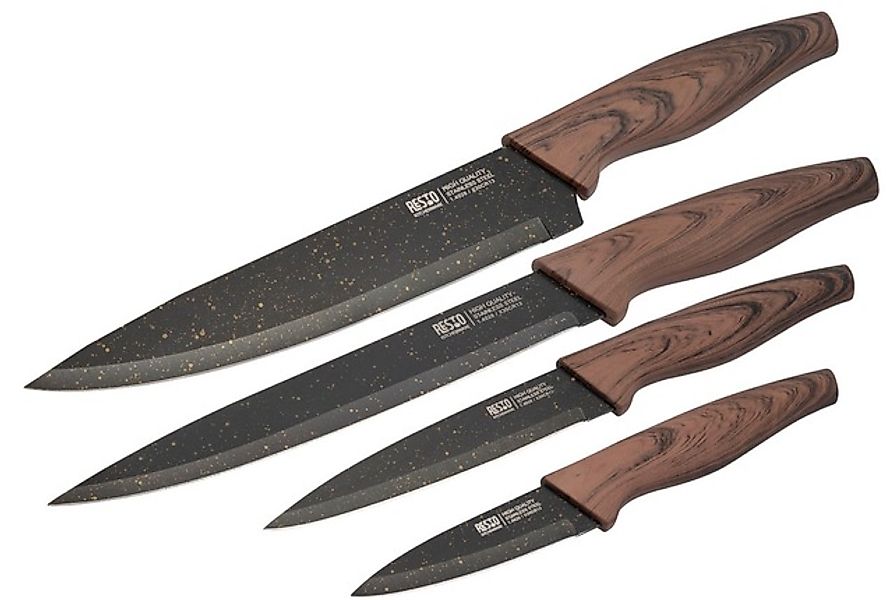 RESTO Kitchenware Messer-Set »Carina, Edelstahlmesser 4-teilig in Magnet-Ge günstig online kaufen