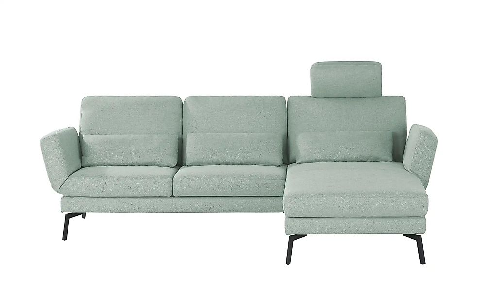 Ecksofa mit Funktion  Twister ¦ grün ¦ Maße (cm): B: 275 H: 93 T: 191.0 Pol günstig online kaufen