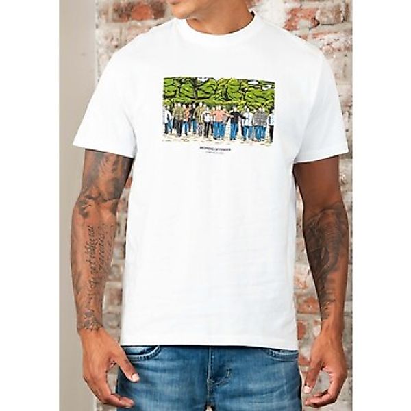 Weekend Offender  T-Shirts & Poloshirts Green street GSE - white günstig online kaufen