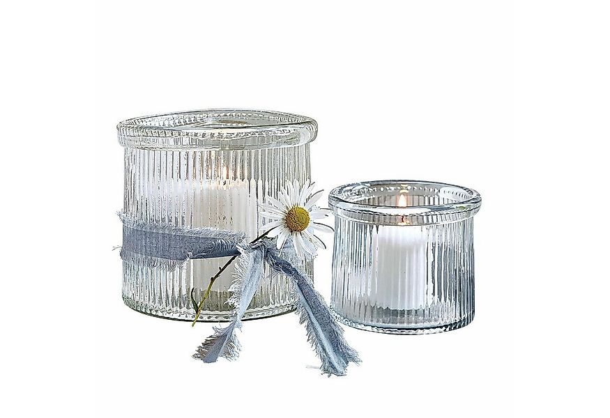 Mirabeau Windlicht Windlicht 2er Set Naisette klar (2er Set, 2er Set) günstig online kaufen