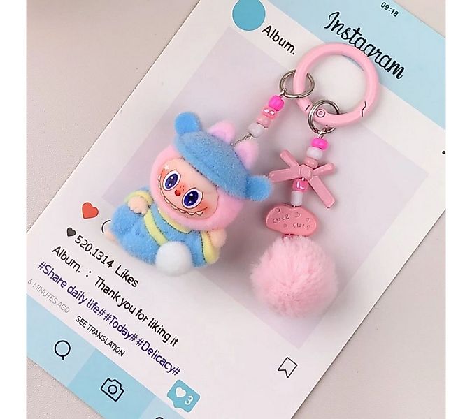 suebidou Schlüsselanhänger Labubu inspirierter niedlicher Anhänger für Tasc günstig online kaufen