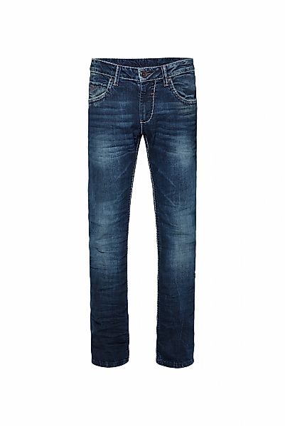 CAMP DAVID Regular-fit-Jeans mit Kontrast-Riegel günstig online kaufen
