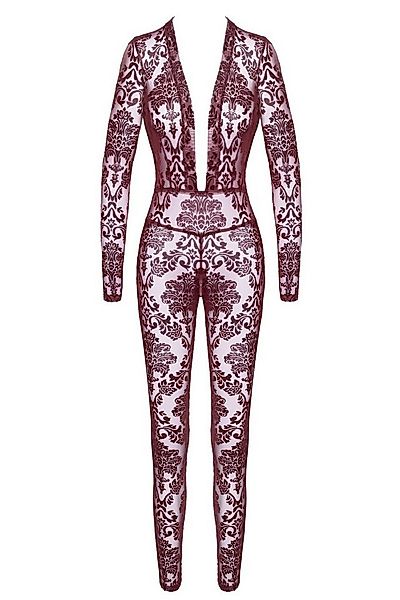 Noir Handmade Bodystocking Overall in rot - S günstig online kaufen