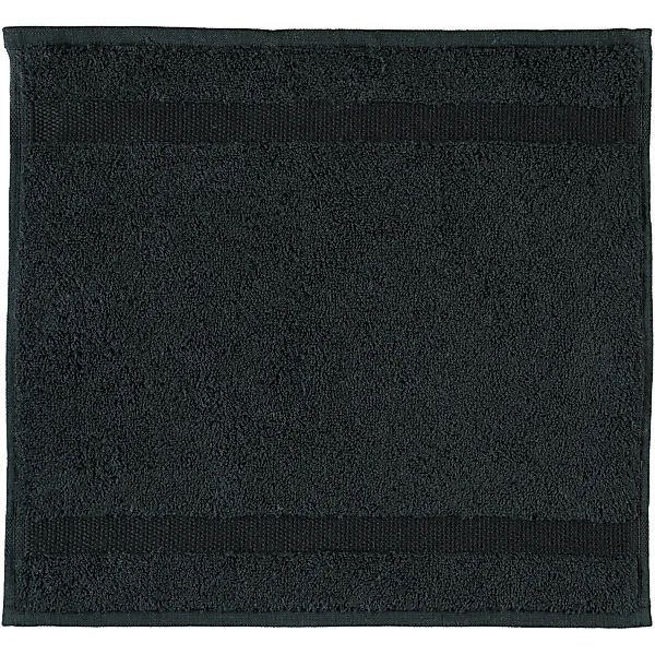 Rhomtuft - Handtücher Princess - Farbe: schwarz - 15 - Seiflappen 30x30 cm günstig online kaufen