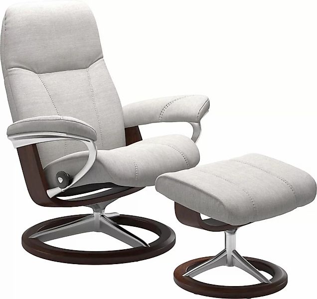 Stressless Relaxsessel "Consul", (Set, Relaxsessel mit Hocker), mit Hocker, günstig online kaufen