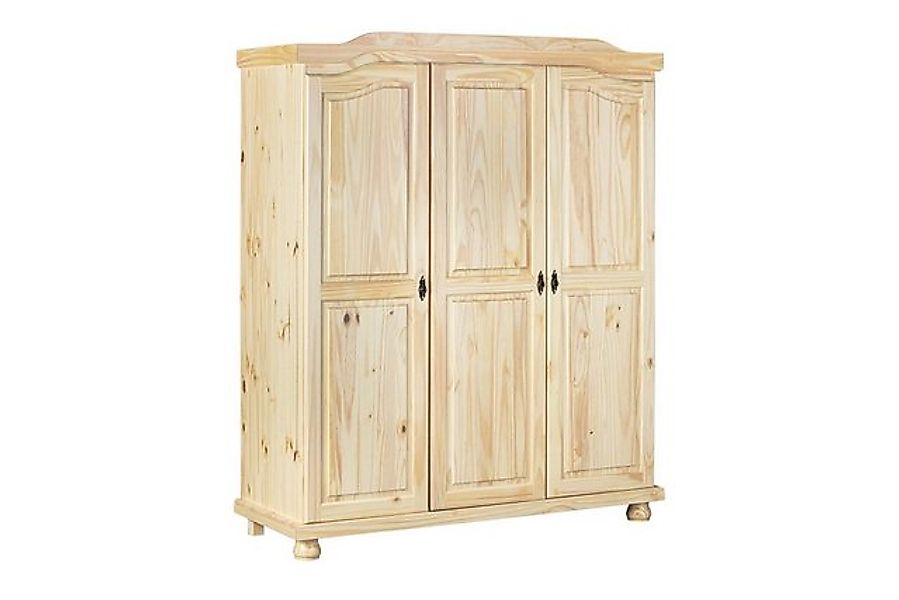 ebuy24 Kleiderschrank Bepam Kleiderschrank 3 Türen,natur. (1-St) günstig online kaufen