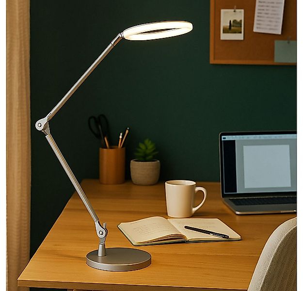 GLOBO LIGHTING Schreibtischlampe, LED-Leuchtmittel fest verbaut, Warmweiß, günstig online kaufen