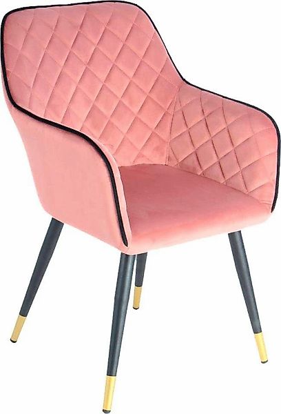 Kayoom Stuhl "Amino 525, stilvoller Design-Stuhl,samtweicher Bezug aus Velv günstig online kaufen