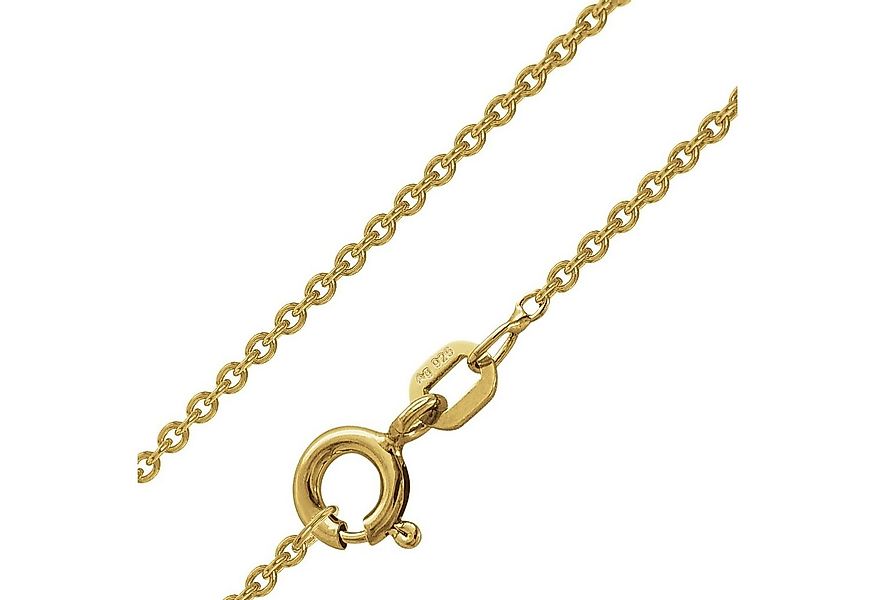 trendor Kette ohne Anhänger Ankerkette für Herren Gold auf Silber 925 Ø 2,0 günstig online kaufen