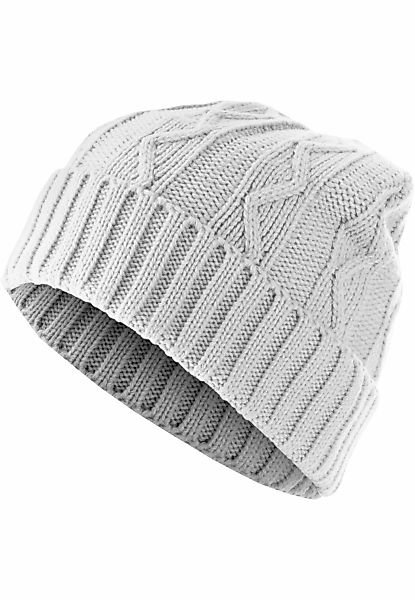 MSTRDS Beanie "MSTRDS Unisex Beanie Cable Flap", (1 St.) günstig online kaufen