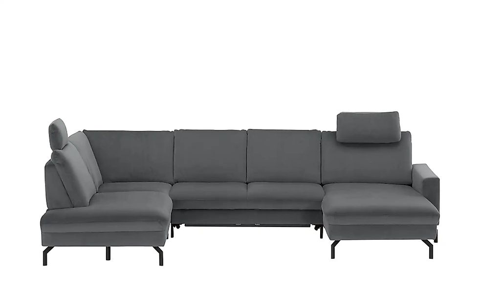 meinSofa Wohnlandschaft  Grace ¦ grau ¦ Maße (cm): B: 332 H: 89 T: 220.0 Po günstig online kaufen