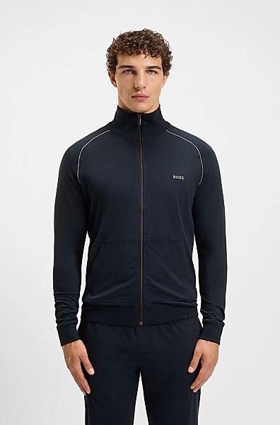 BOSS Sweatjacke "Mix&Match Jacket Z", mit Kontrastnaht am Ärmel günstig online kaufen