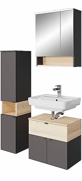 Saphir Badmöbel-Set »Quickset 394«, (Komplett-Set, 3 St.) günstig online kaufen