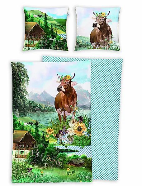 Irisette Wendebettwäsche »Magic-K 8862« 2 Stk. tlg. edler Digitaldruck günstig online kaufen