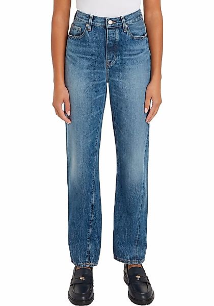 Tommy Hilfiger Straight-Jeans "CLASSIC STRAIGHT HW A TWIST BETH", mit Tommy günstig online kaufen