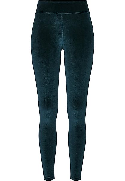 URBAN CLASSICS Leggings Urban Classics Damen Ladies High Waist Velvet Leggi günstig online kaufen