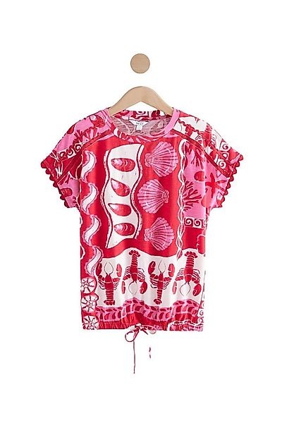 Next T-Shirt T-Shirt mit Ballonsaum (1-tlg) günstig online kaufen