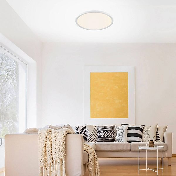 JUST LIGHT LED Deckenleuchte »FLAT«, 1 flammig, Leuchtmittel LED-Board   LE günstig online kaufen