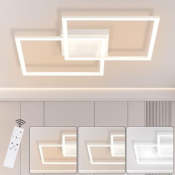 Nettlife LED Deckenleuchte LED Deckenleuchte Dimmbar günstig online kaufen