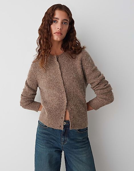 OPUS Strickjacke DRENI aus weichem Alpakamix günstig online kaufen