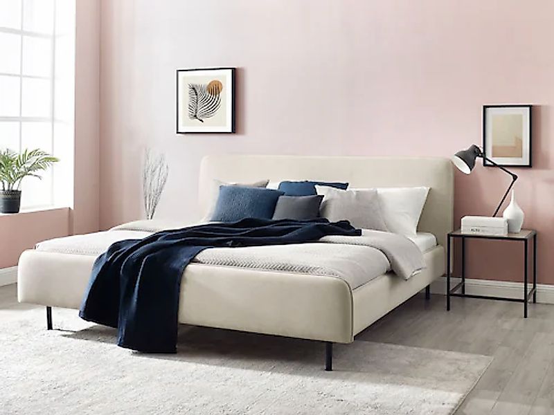 Home affaire Polsterbett Edvard, mit gepolstertem Kopf- & Fußteil günstig online kaufen