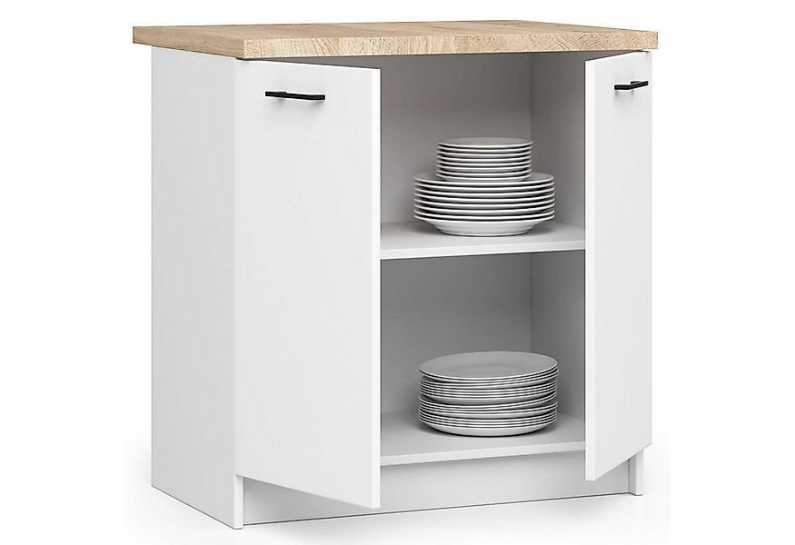 Raumhirsch Furniture Unterschrank Moderner Küchenunterschrank - 2 Innenrega günstig online kaufen