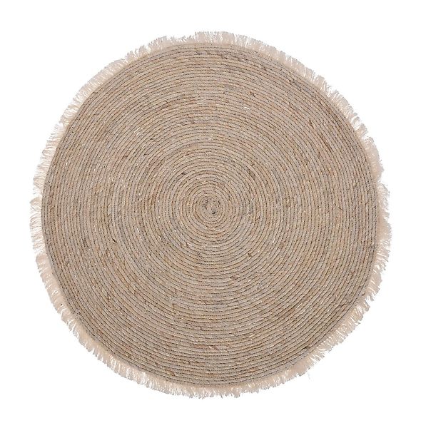 Koopman Teppich Teppich SUJU, Beige, Ø günstig online kaufen