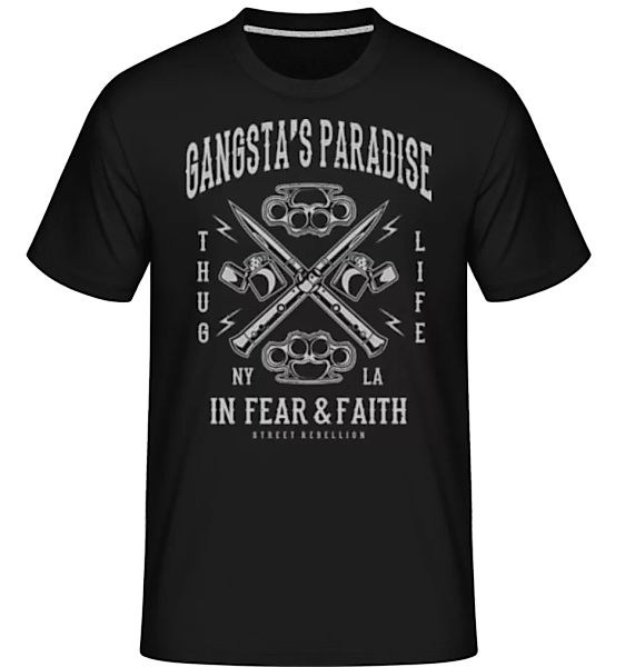 Gangsta's Paradise · Shirtinator Männer T-Shirt günstig online kaufen