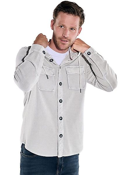 Engbers Sweatshirt engbers Herren Overshirt regular, Silbergrau günstig online kaufen