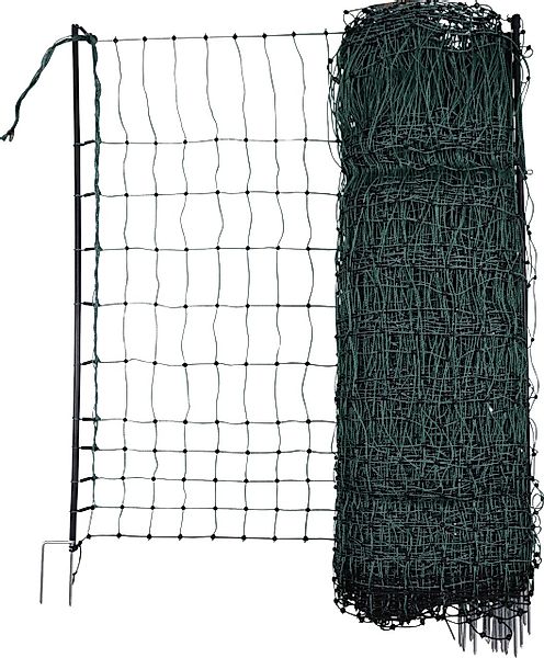 Kerbl Freigehege Geflügelnetz grün LxH 25 günstig online kaufen