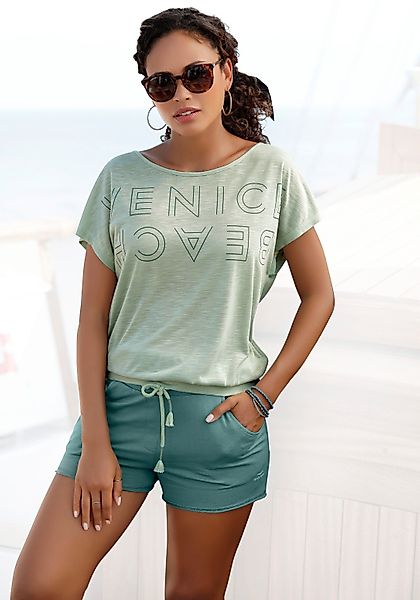 Venice Beach Rundhalsshirt mit Logoprint, T-Shirt, günstig online kaufen