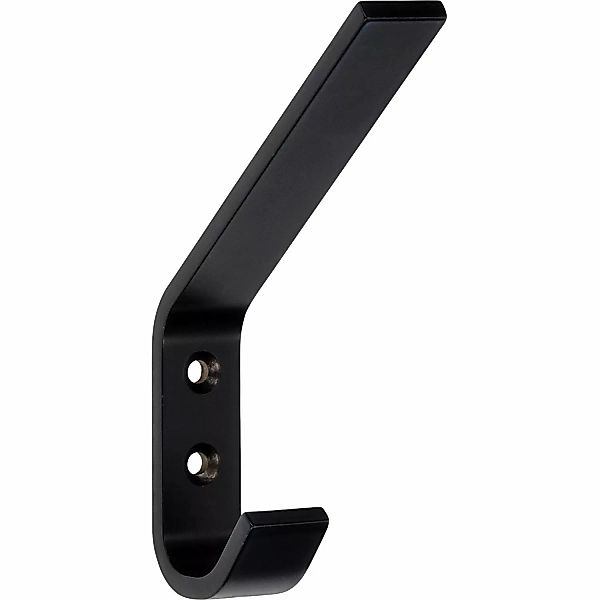 Siro Huthaken Metall Schwarz Matt Lochabstand 16 mm günstig online kaufen