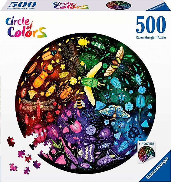Ravensburger Puzzle Insekten, 500 Puzzleteile, Made günstig online kaufen