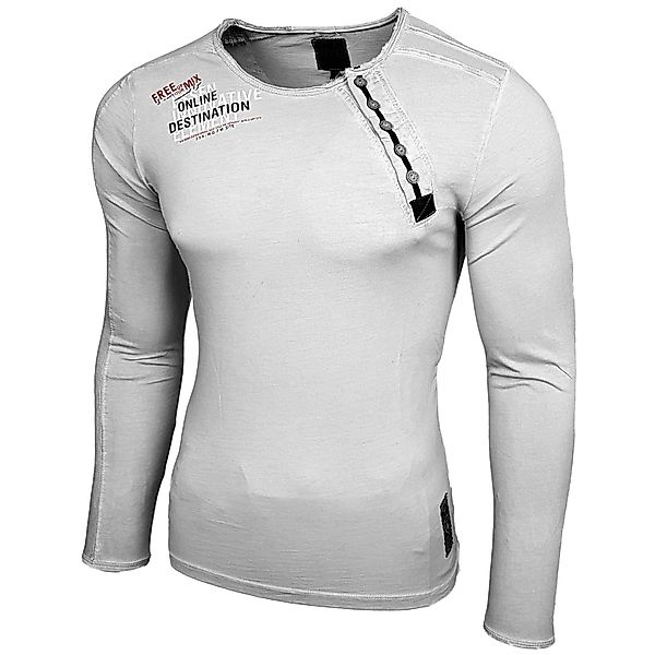 Baxboy Longshirt Baxboy Herren Longsleeve Langarmshirt günstig online kaufen