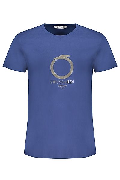 Trussardi T-Shirt Herren T-Shirt Blau: Kurzarm, günstig online kaufen