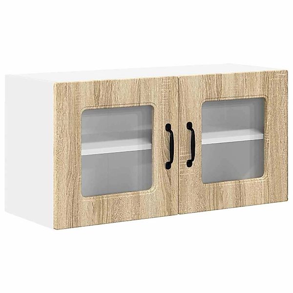 vidaXL Küchenwandschrank Sonoma-Eiche 80 x 31 x 40 cm Holzwerkstoff 884596 günstig online kaufen