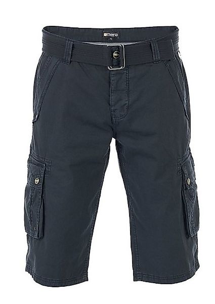 riverso Kurze Hosen Herren Cargo Shorts mit Gürtel Regular Fit RIVAnton günstig online kaufen