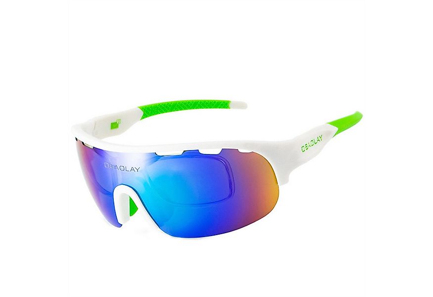 KINSI Fahrradbrille Polarisierte Radsportbrille mit UV Schutz,Sonnenbrille günstig online kaufen