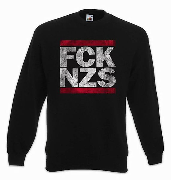 Urban Backwoods Sweatshirt FCK NZS Sweatshirt Anti Nazis Fun Shirt Coexist günstig online kaufen