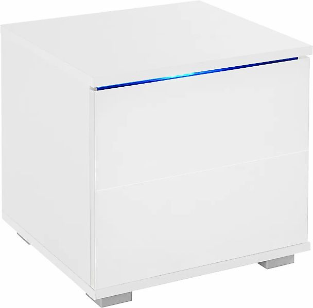 priess Nachtkommode, mit LED-Beleuchtung und Push-to-open günstig online kaufen