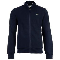 LACOSTE Sweatjacke mit Biobaumwolle Farbe marine Größe: 4XL günstig online kaufen