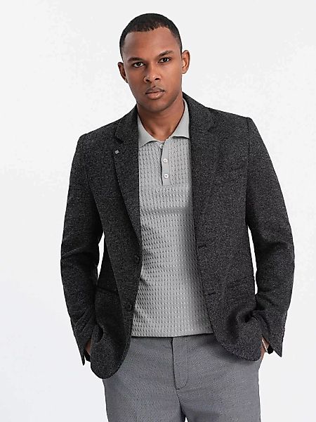 OMBRE Sakko Lässiger Herrenblazer mit dekorativer günstig online kaufen