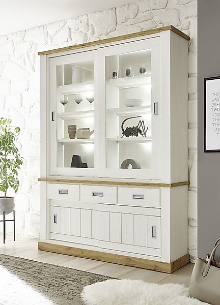 Beauty.Scouts Vitrine "Hamptons" - in Pinie günstig online kaufen