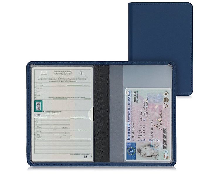 kwmobile Etui Fahrzeugschein Hülle mit Kartenfächern Kunstleder Hülle Fahrz günstig online kaufen