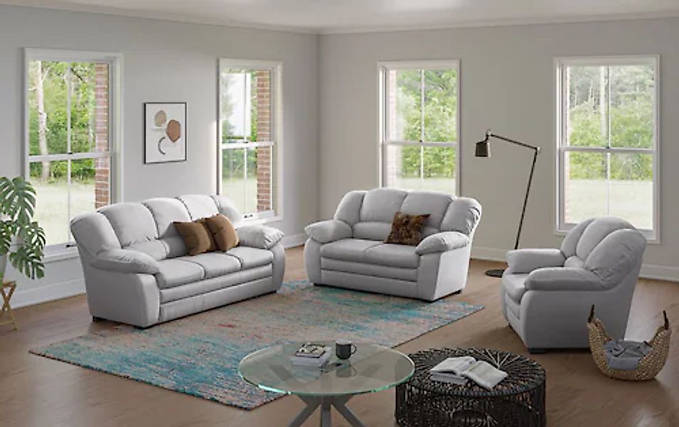 COTTA Polstergarnitur »Casino« Set, 3 Stk. tlg. Sessel, 2-Sitzer, 2,5-Sitze günstig online kaufen