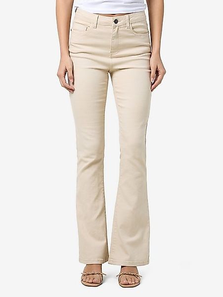 Noisy may Bootcut-Jeans NMSALLIE HW FLARE JEANS OATMEAL NOOS günstig online kaufen