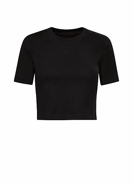 Trigema T-Shirt "TRIGEMA Modisches Crop-Top", (1 tlg.) günstig online kaufen