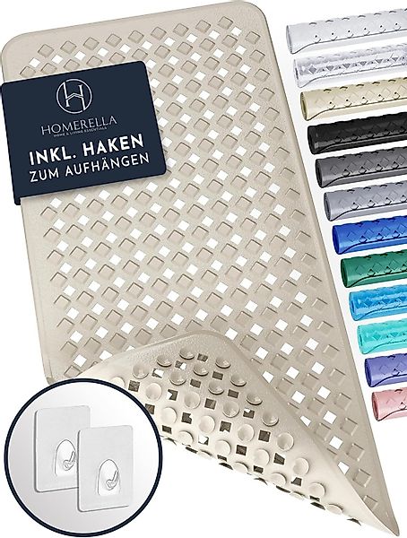 Homerella Badematte rutschfest Hautsensitiv 88x39cm, INKL. günstig online kaufen